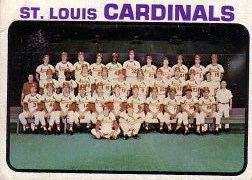 1973 Topps Baseball Cards      219     St. Louis Cardinals TC